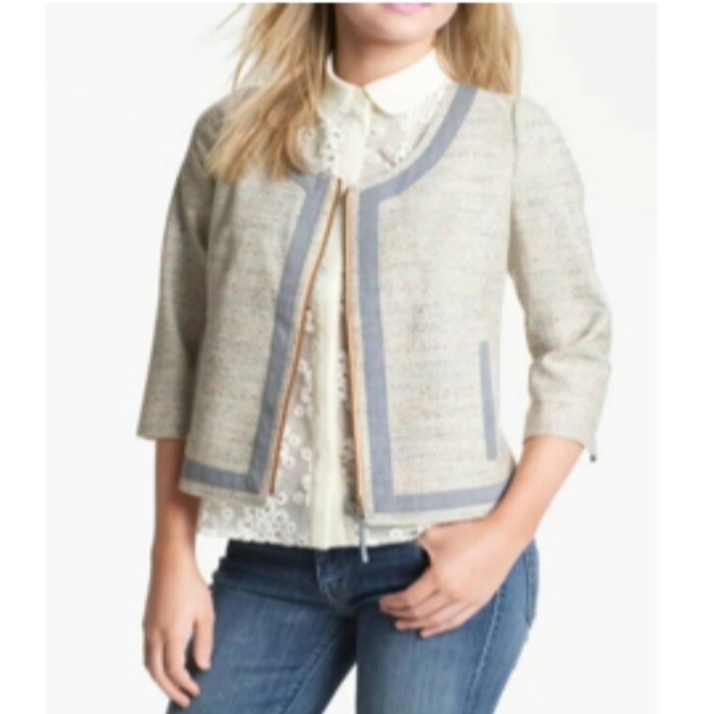 Hinge Tweed Blazer
